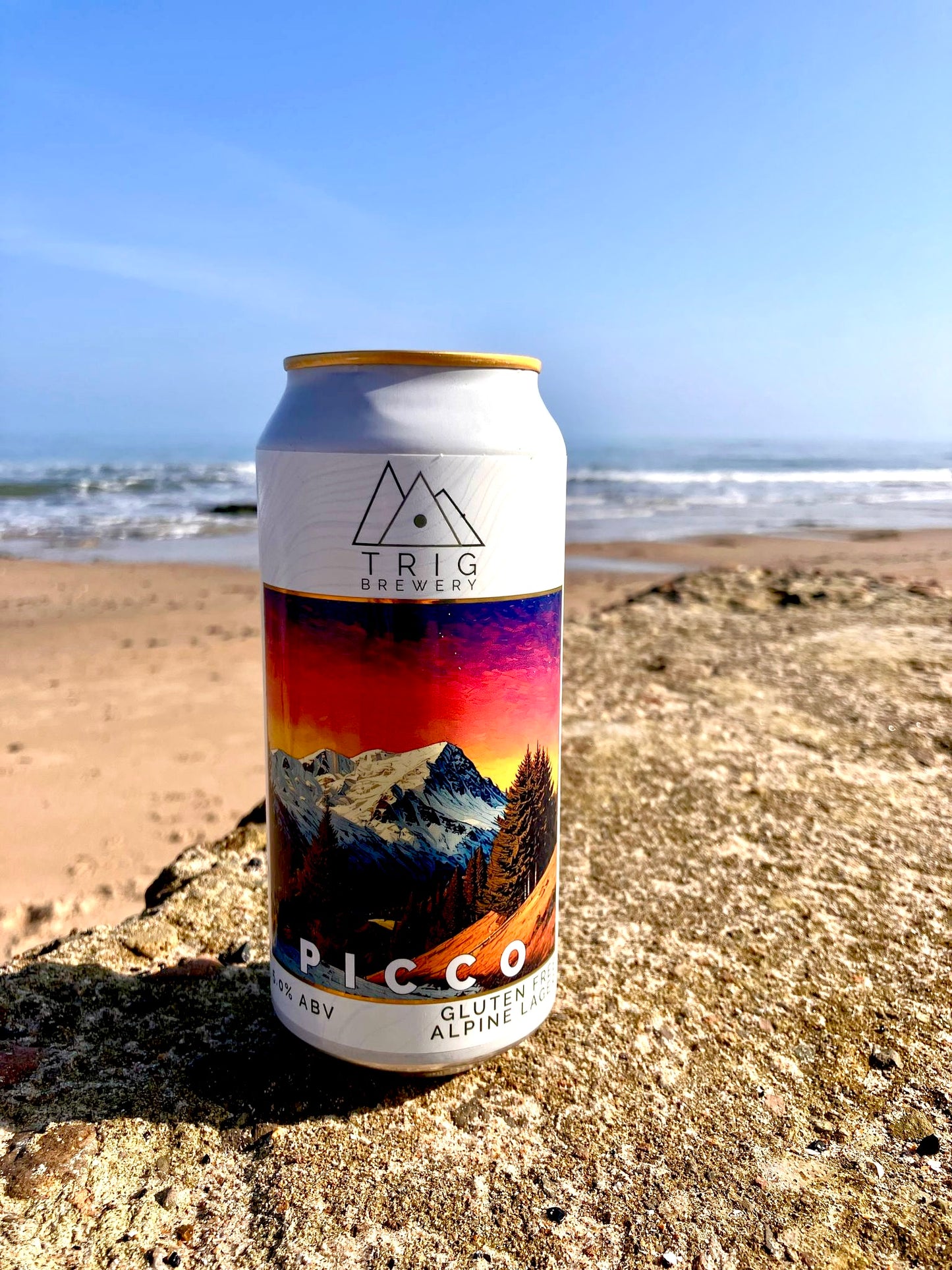 Picco - 5% Unfiltered Gluten Free Alpine Lager - 440ml Can