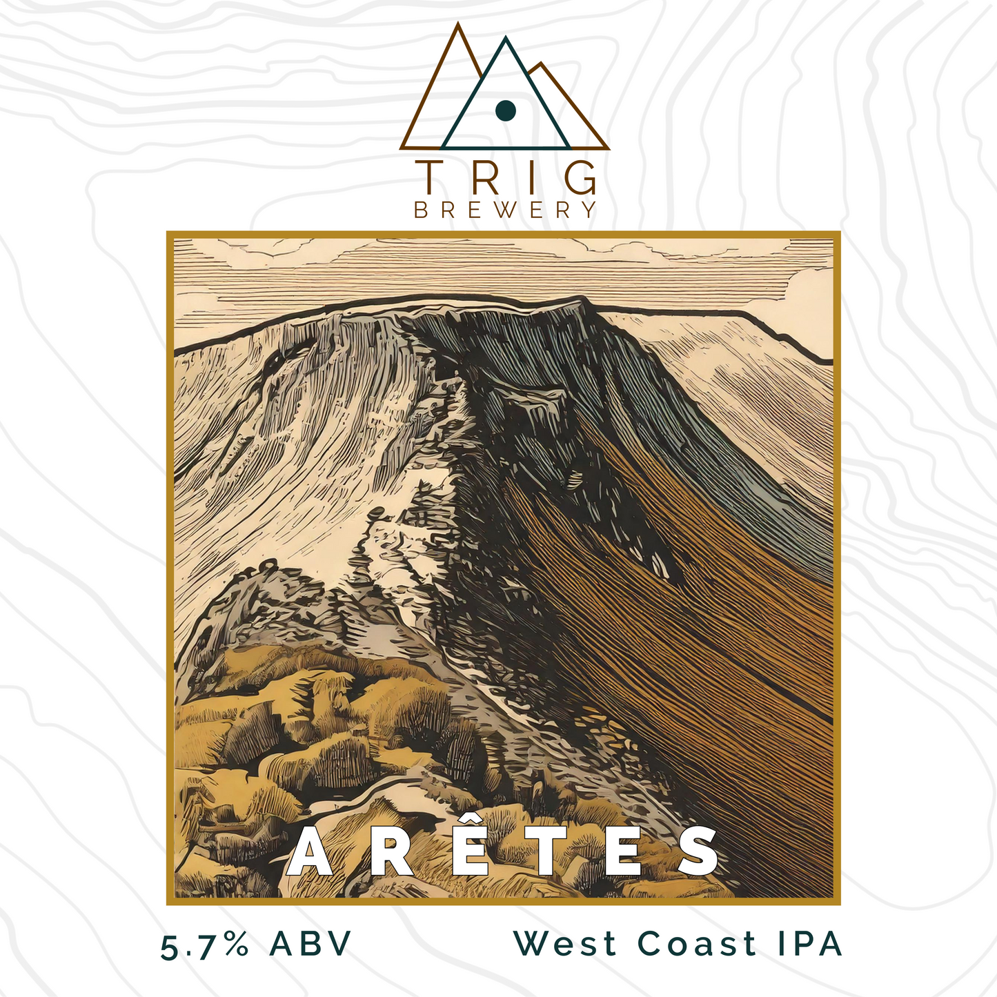 Aretes - 5.7% West Coast IPA - 440ml Can