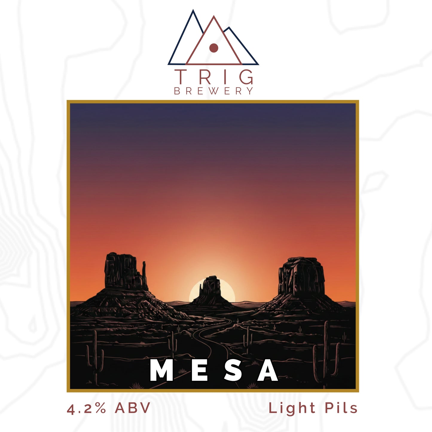 Mesa - 4.2% Unfiltered Light Pils 440ml Can