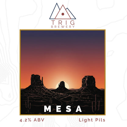Mesa - 4.2% Unfiltered Light Pils 440ml Can